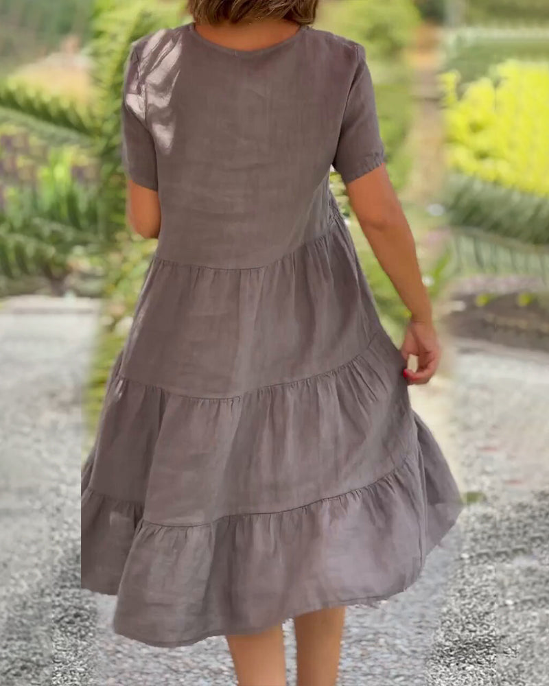 Susan - V-Neck Dress