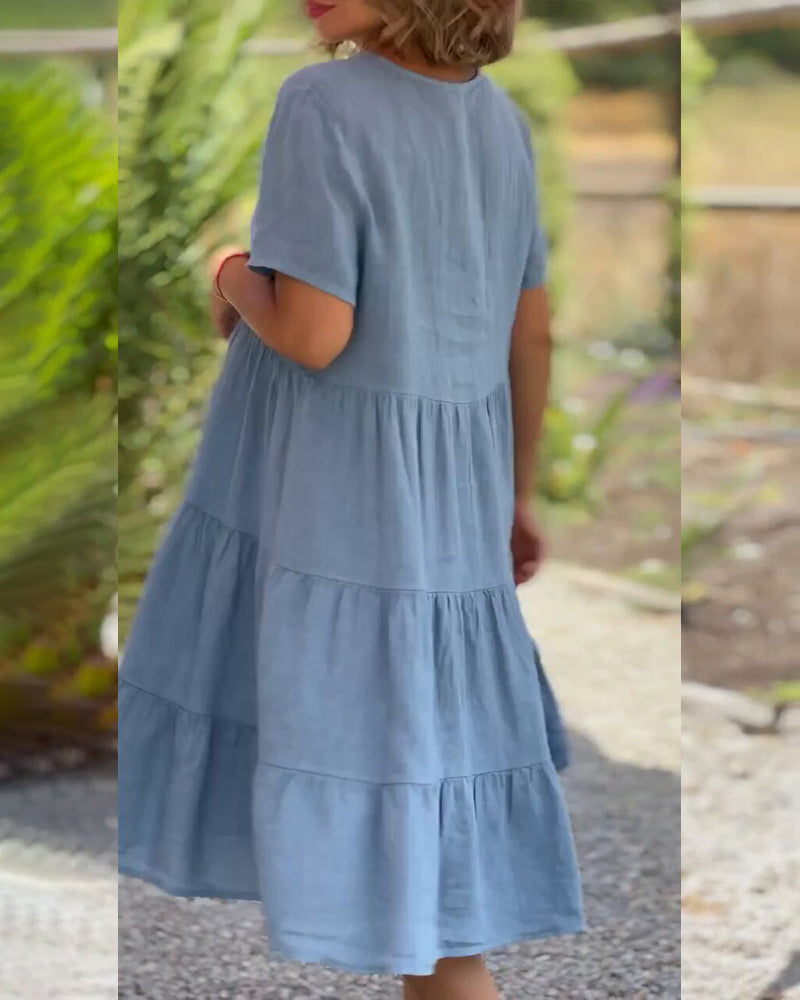 Susan - V-Neck Dress