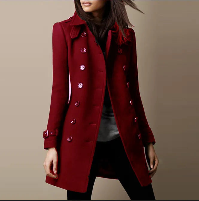 Renate™ - Elegant Wool Winter Coat