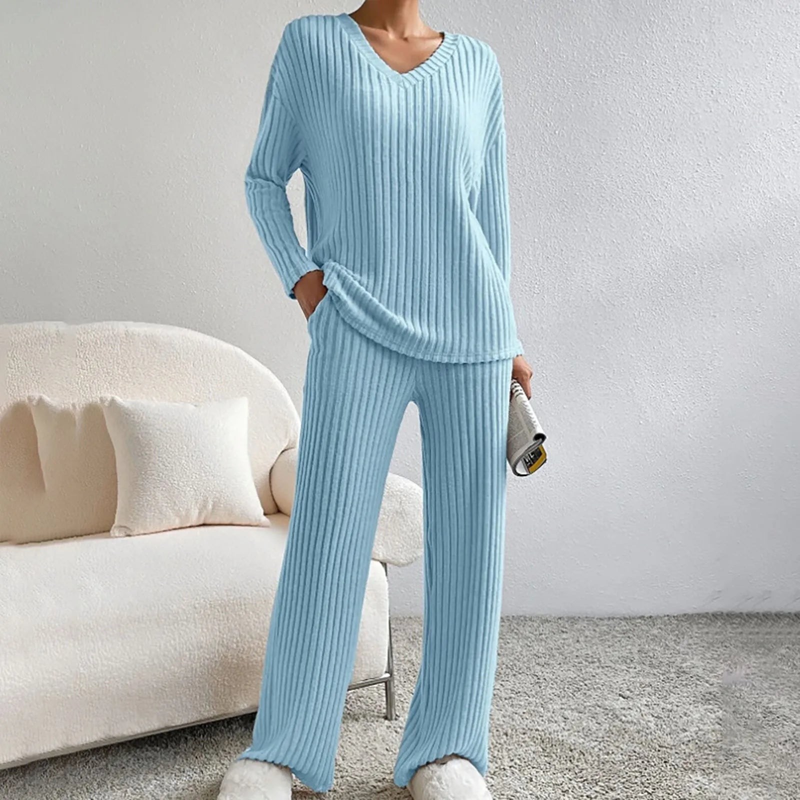 Esra™ Knitwear Two-Piece