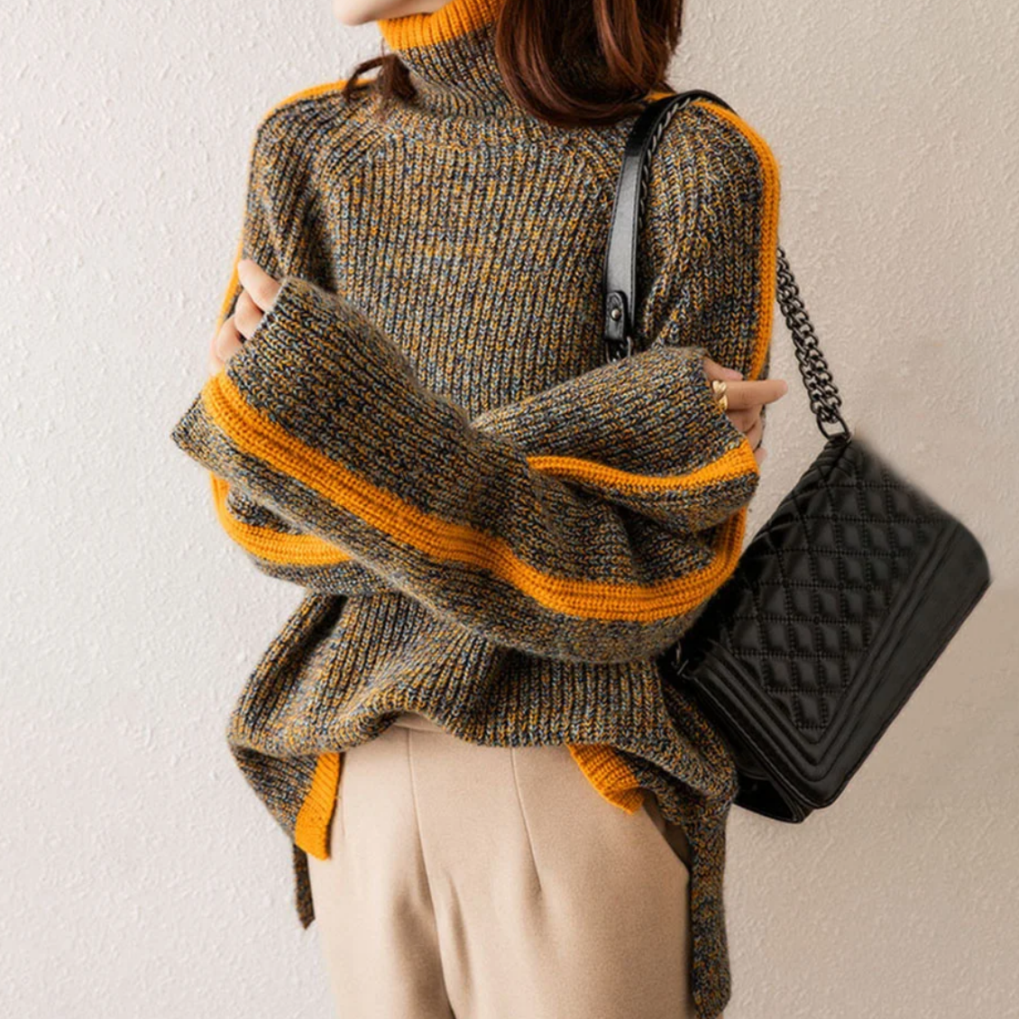 Zoe | Knit Turtleneck Sweater