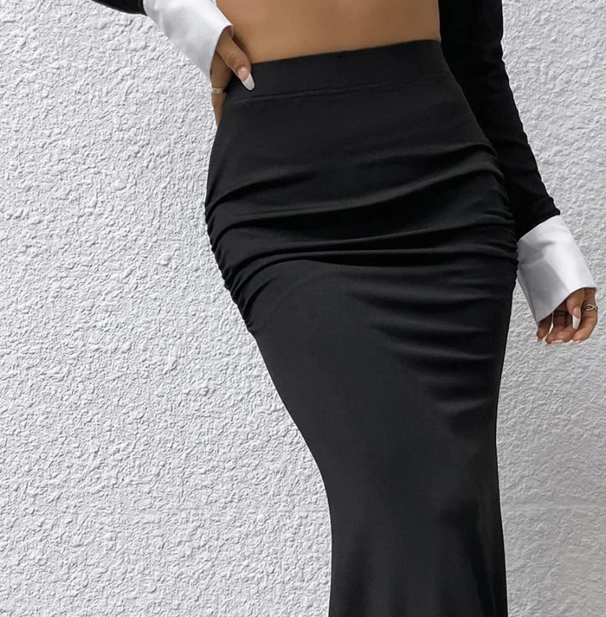 Lola - High Waist Maxi Skirt