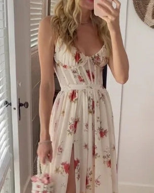 Crizelda | Maxi Dress with Floral Pattern