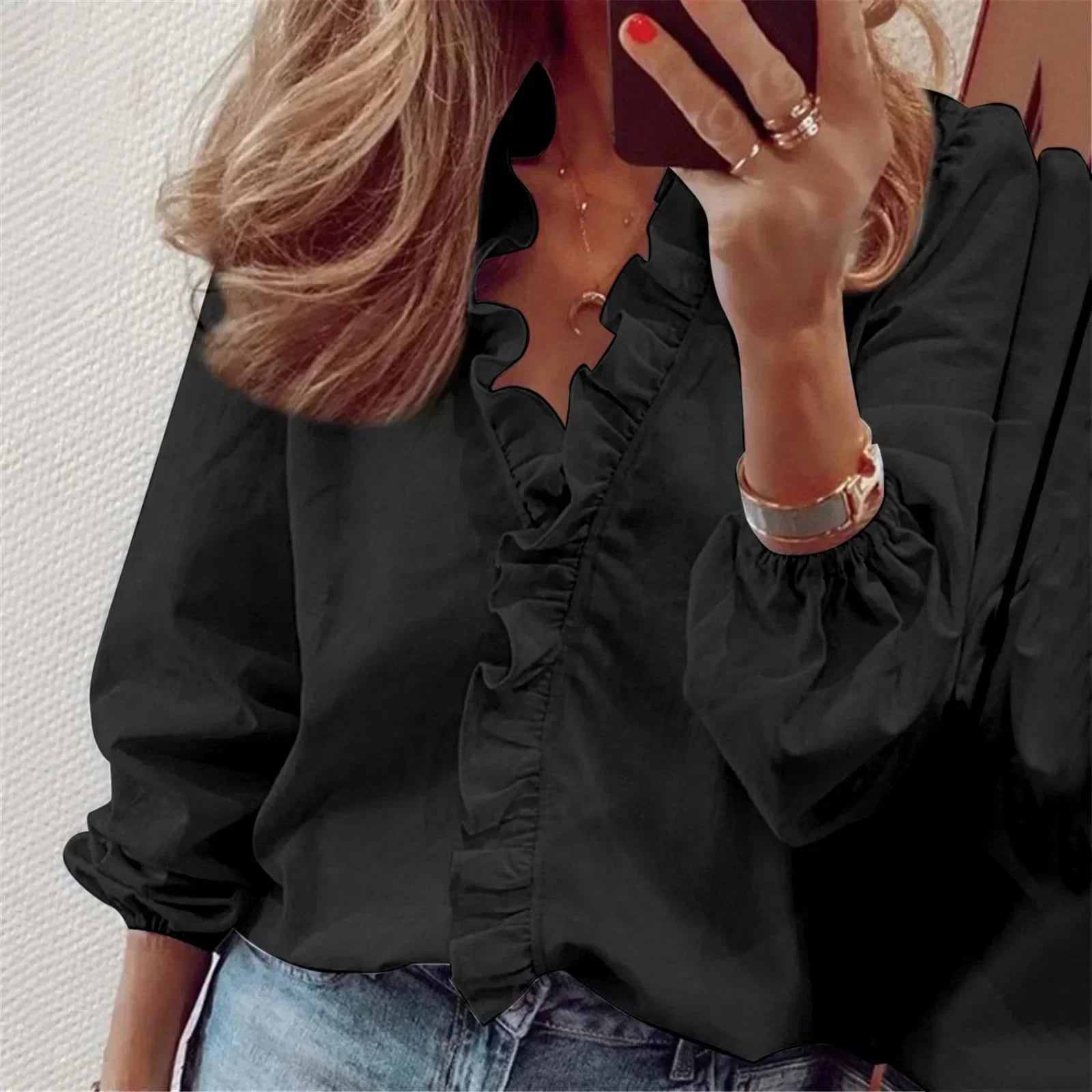 Woman | Long Sleeve Blouse