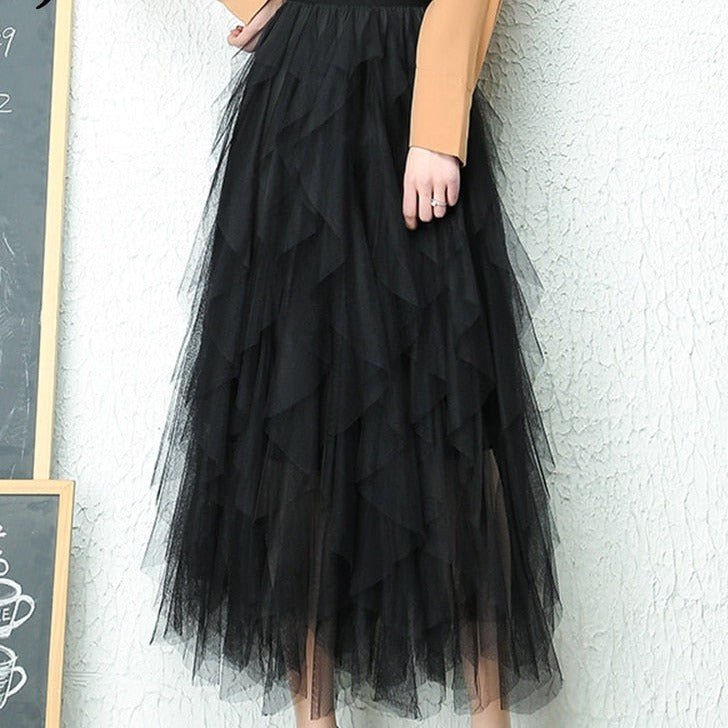 Aria - High-Waisted Pleated Skirt