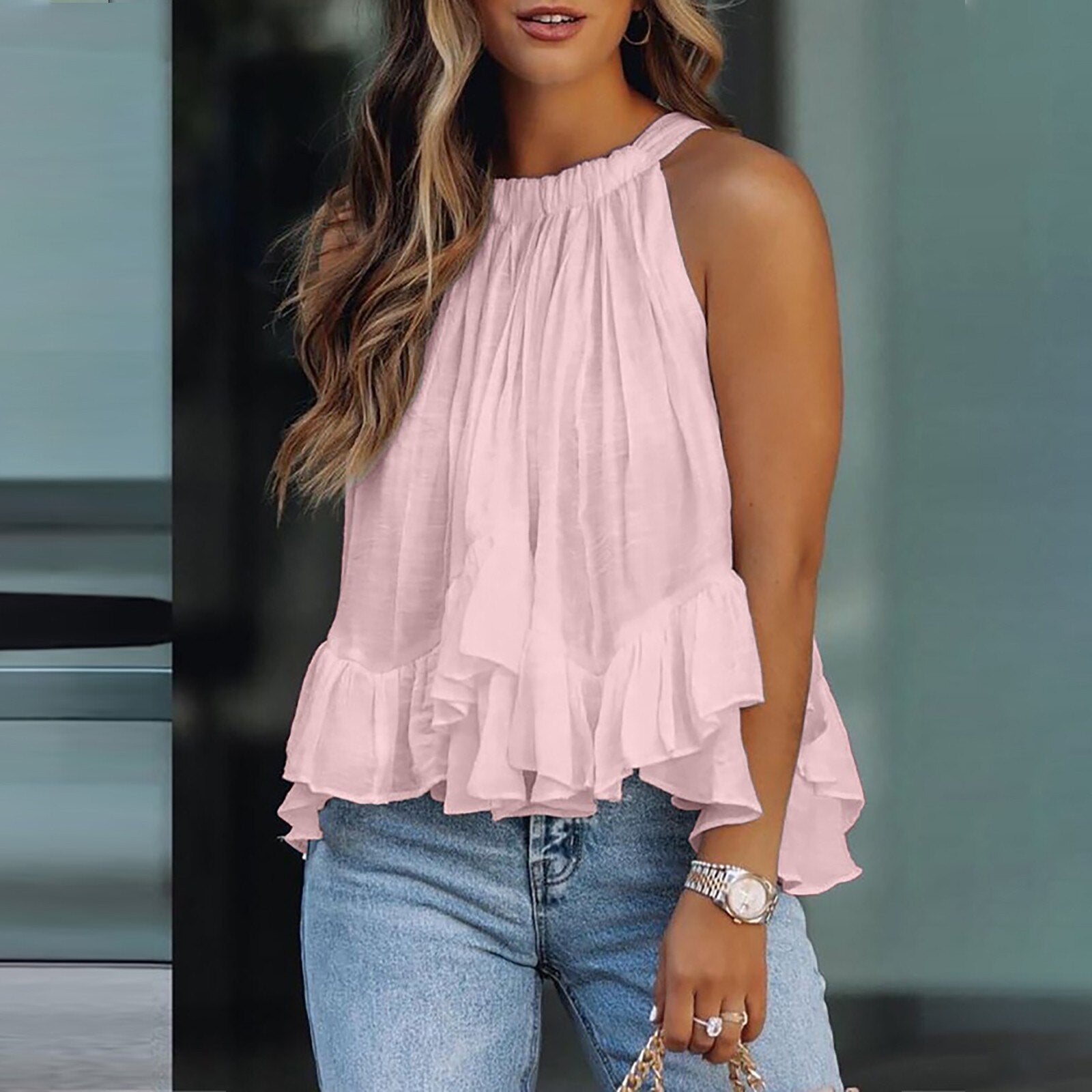 Lianne | Ruffle Top