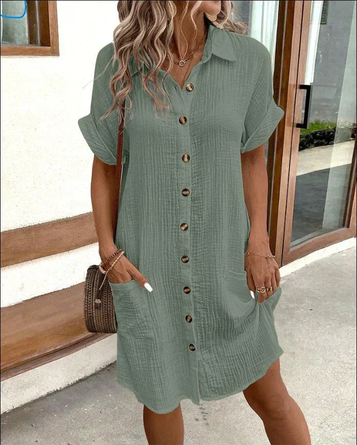 Celestia™ – Elegant Polo Dress