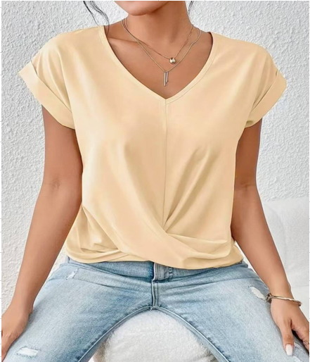 Linnea | Elegant V-Neck Top