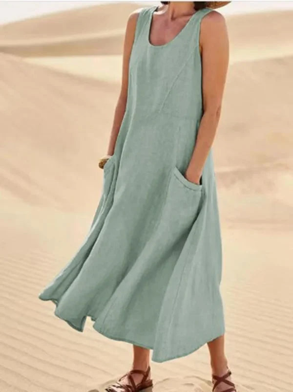 Liesel | Sleeveless Dress with Pockets