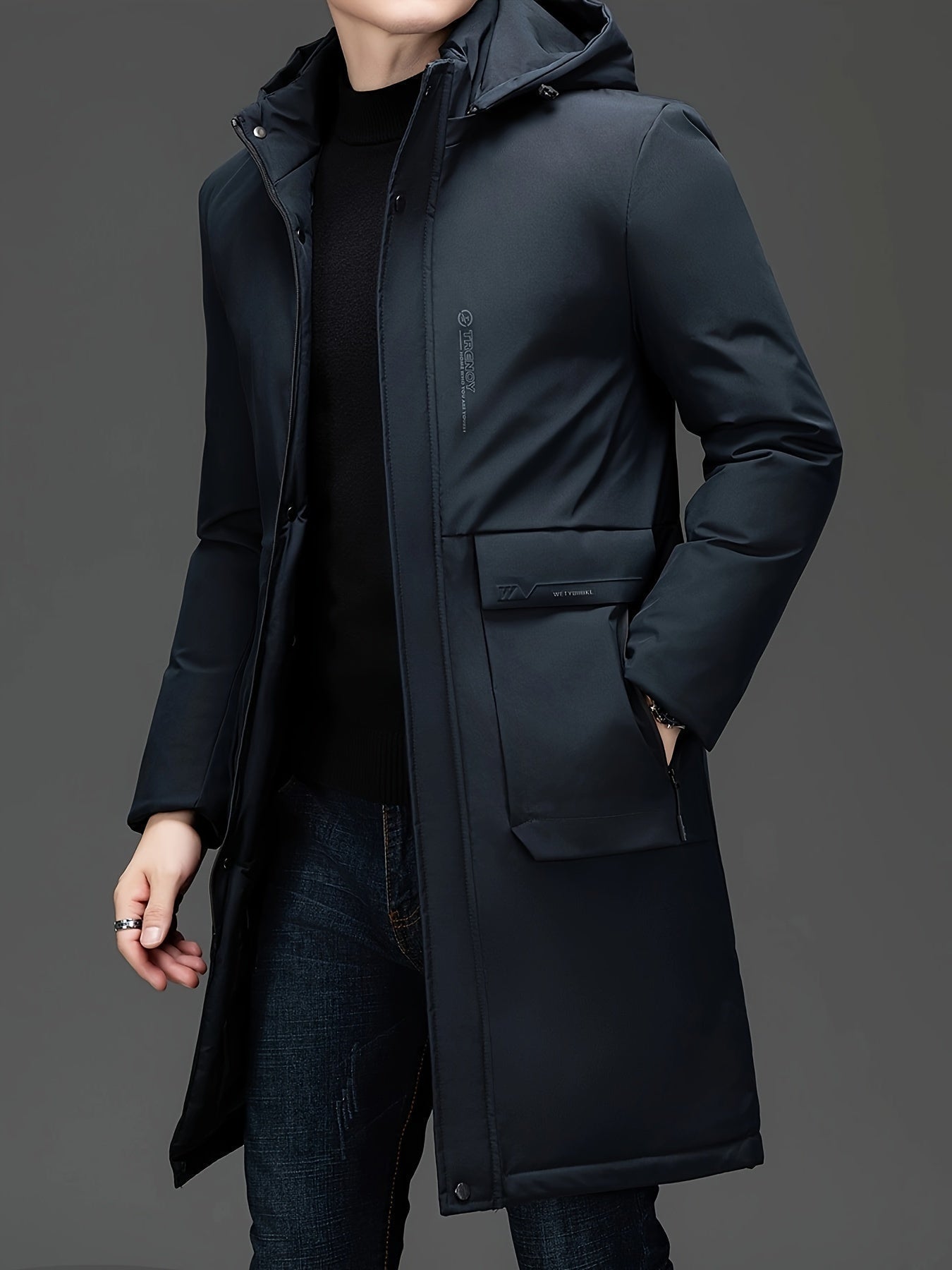 Jakob™ - Elegant Coat with Hood