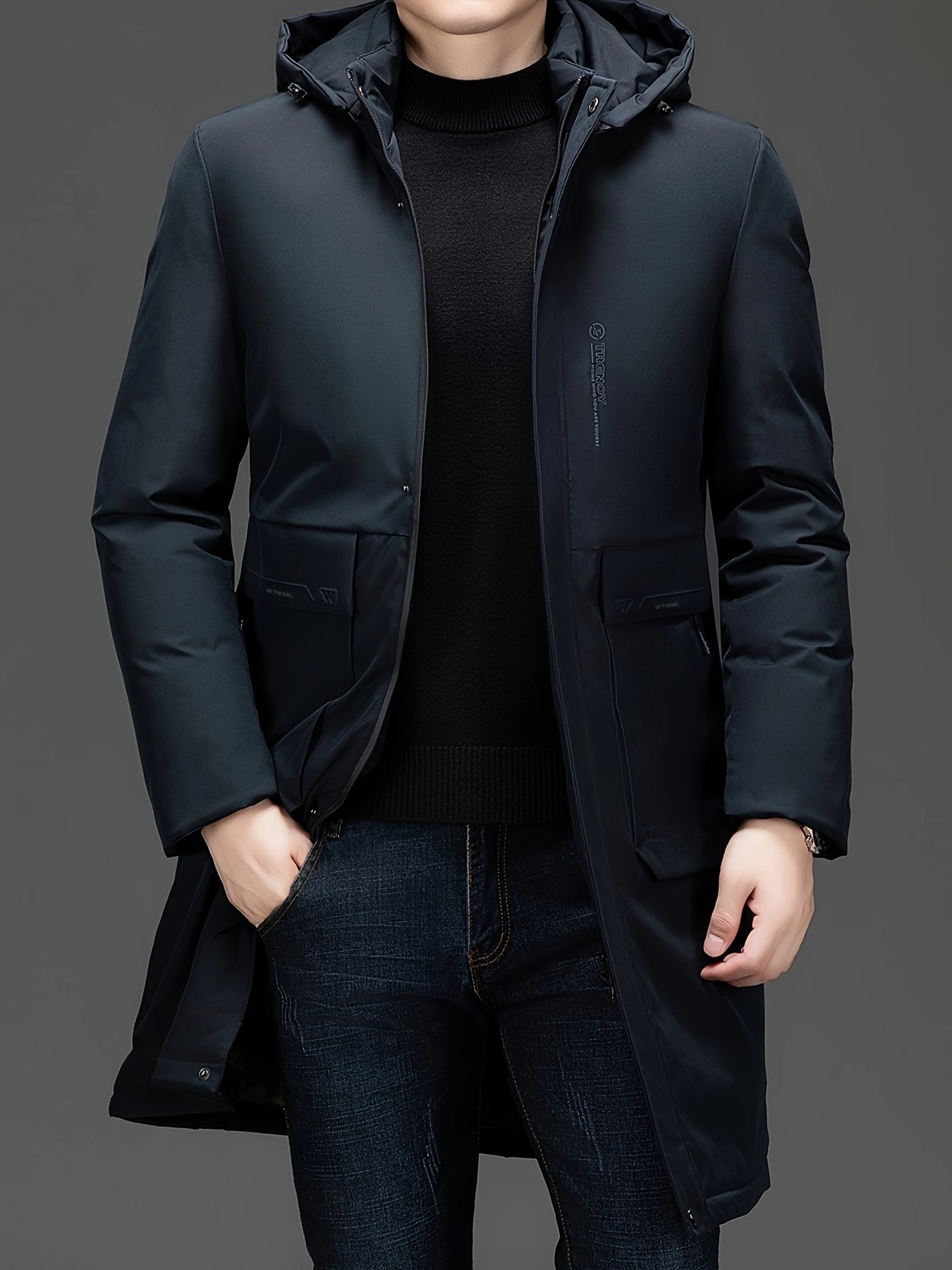 Jakob™ - Elegant Coat with Hood