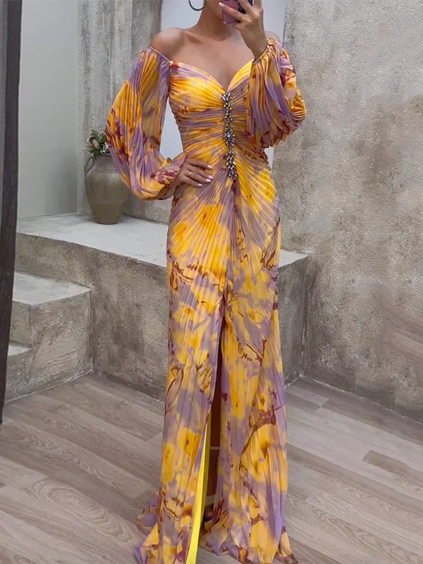 Stella™ - Elegant, Attractive Dress with V-Neck