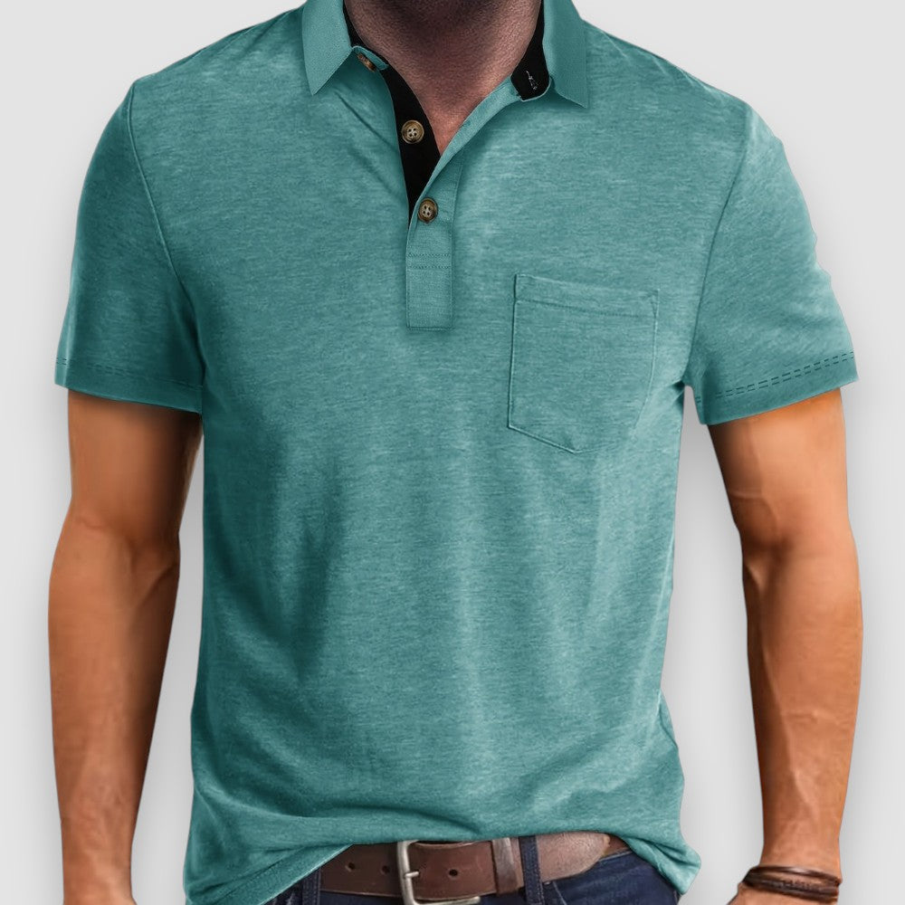 Riven | Button-Up Polo-Shirt
