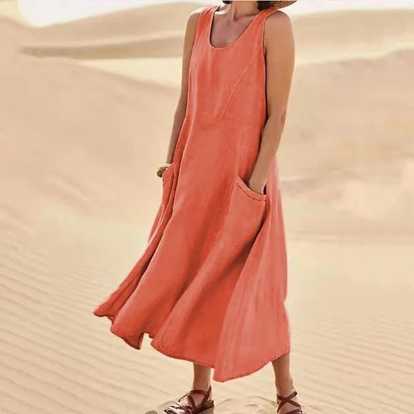 Liesel | Sleeveless Dress with Pockets