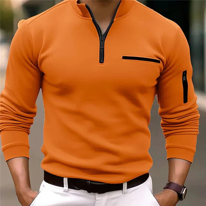 Robin™ – Long Sleeve Polo Shirt for Men