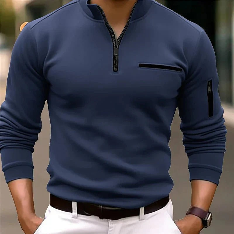 Robin™ – Long Sleeve Polo Shirt for Men