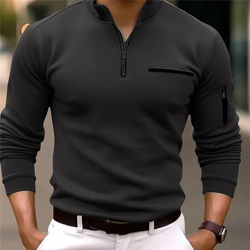 Robin™ – Long Sleeve Polo Shirt for Men