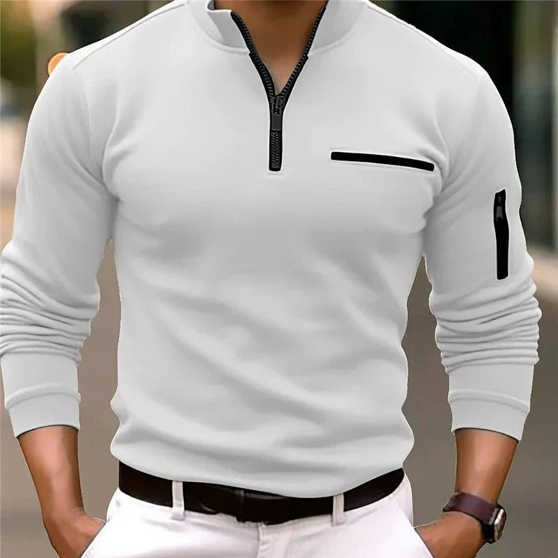 Robin™ – Long Sleeve Polo Shirt for Men