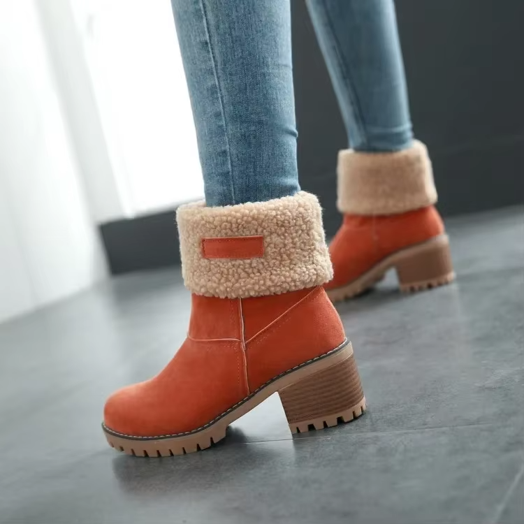 Luisa™ – Stylish Warm Leather Snow Boots