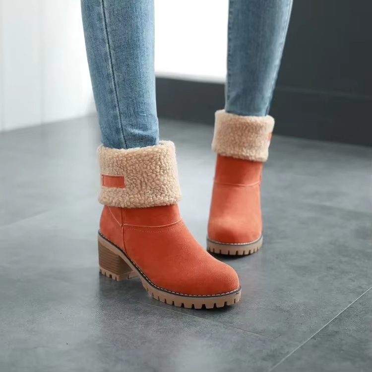 Luisa™ – Stylish Warm Leather Snow Boots