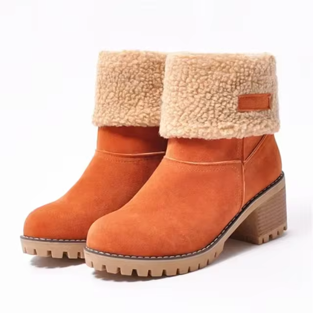 Luisa™ – Stylish Warm Leather Snow Boots