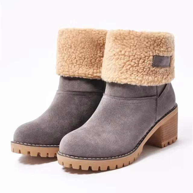 Luisa™ – Stylish Warm Leather Snow Boots