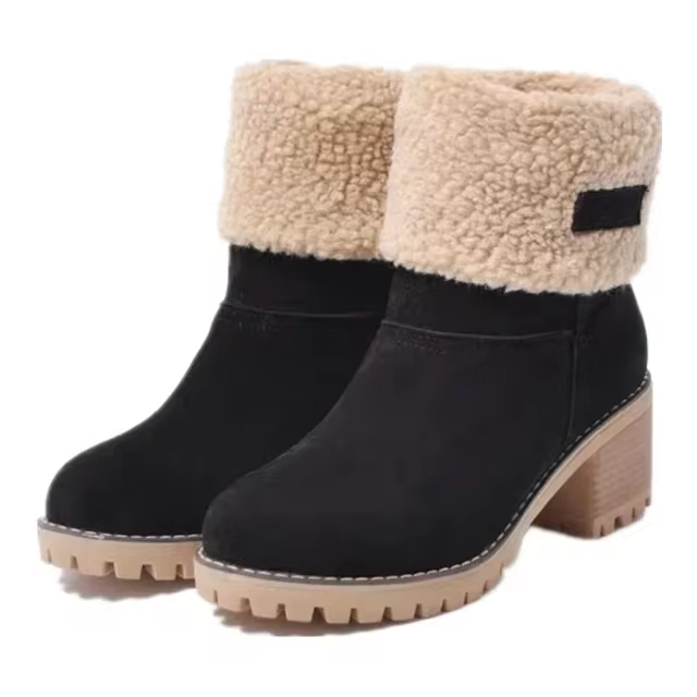 Luisa™ – Stylish Warm Leather Snow Boots