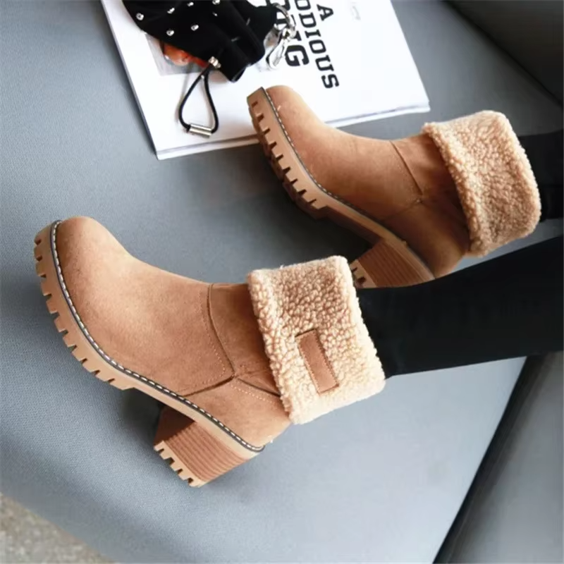 Luisa™ – Stylish Warm Leather Snow Boots