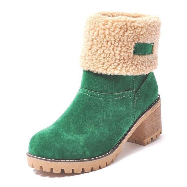 Luisa™ – Stylish Warm Leather Snow Boots