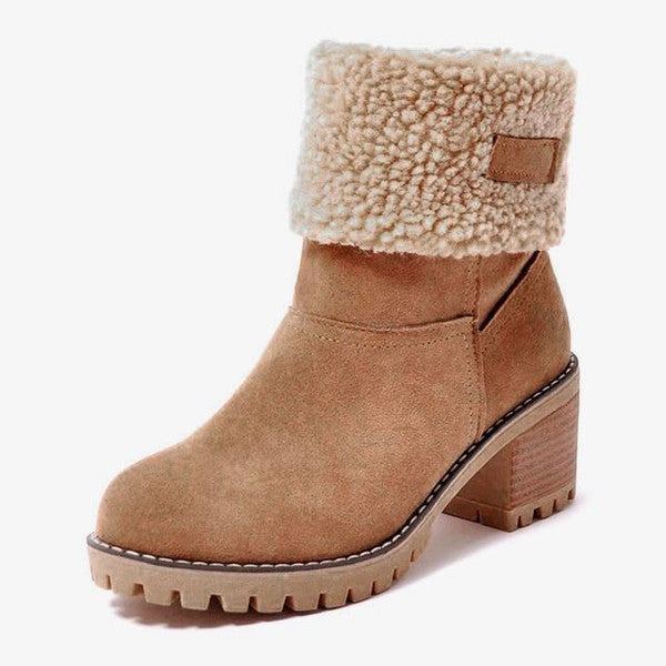 Luisa™ – Stylish Warm Leather Snow Boots