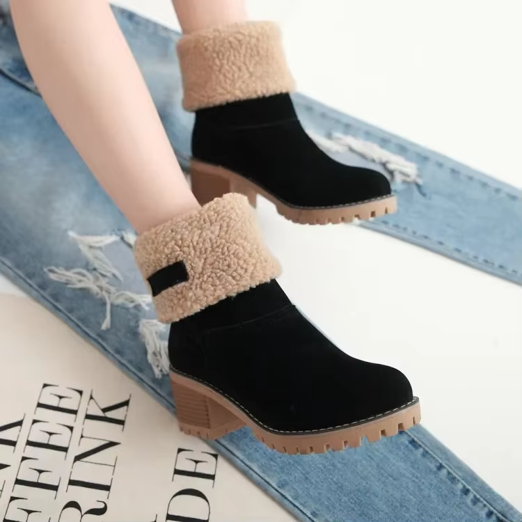 Luisa™ – Stylish Warm Leather Snow Boots