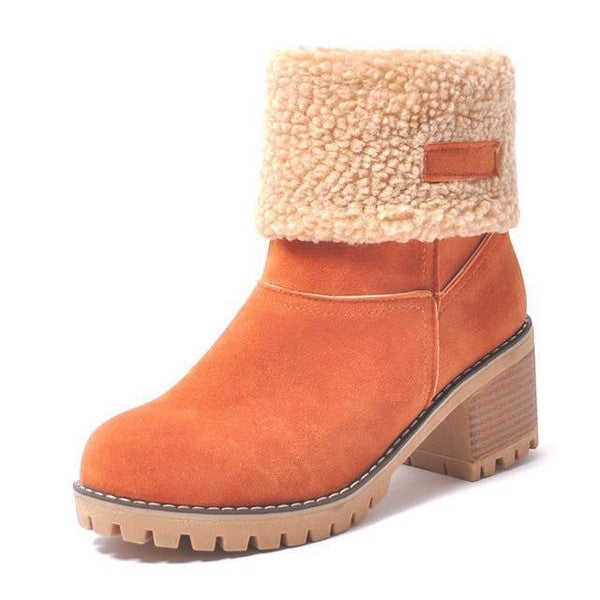 Luisa™ – Stylish Warm Leather Snow Boots
