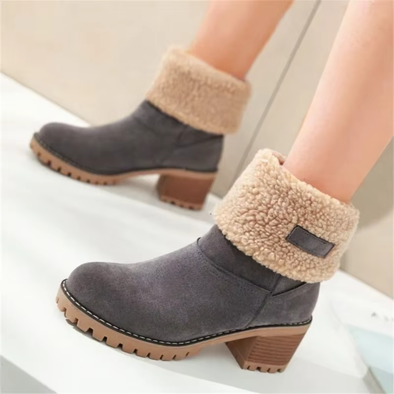 Luisa™ – Stylish Warm Leather Snow Boots