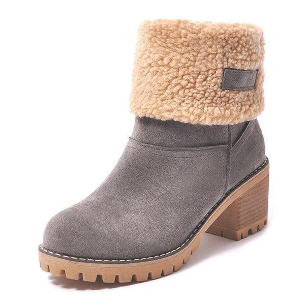 Luisa™ – Stylish Warm Leather Snow Boots