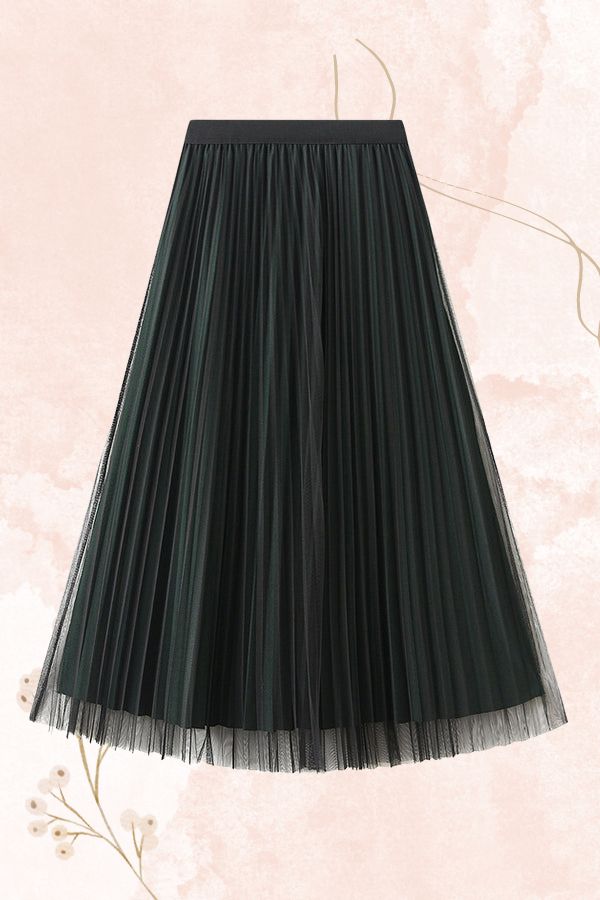 Emily - Tulle Midi Skirt