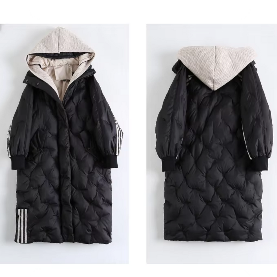 Lesley – Quilted Coat with Hood