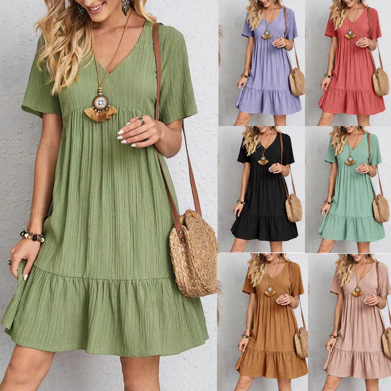 Solenne™ – Bohemian Swing Dress for Women