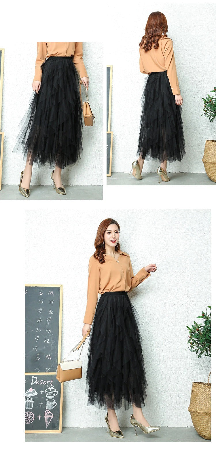 Aria - High-Waisted Pleated Skirt