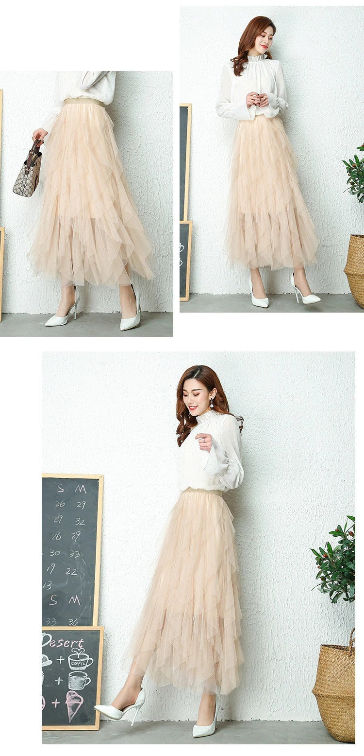 Aria - High-Waisted Pleated Skirt