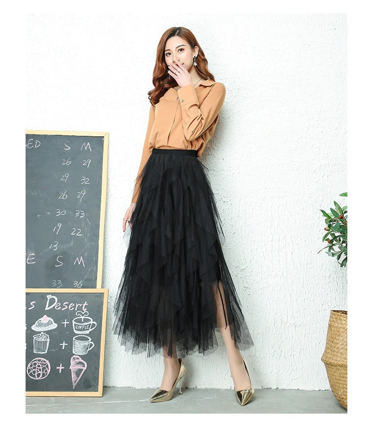 Aria - High-Waisted Pleated Skirt