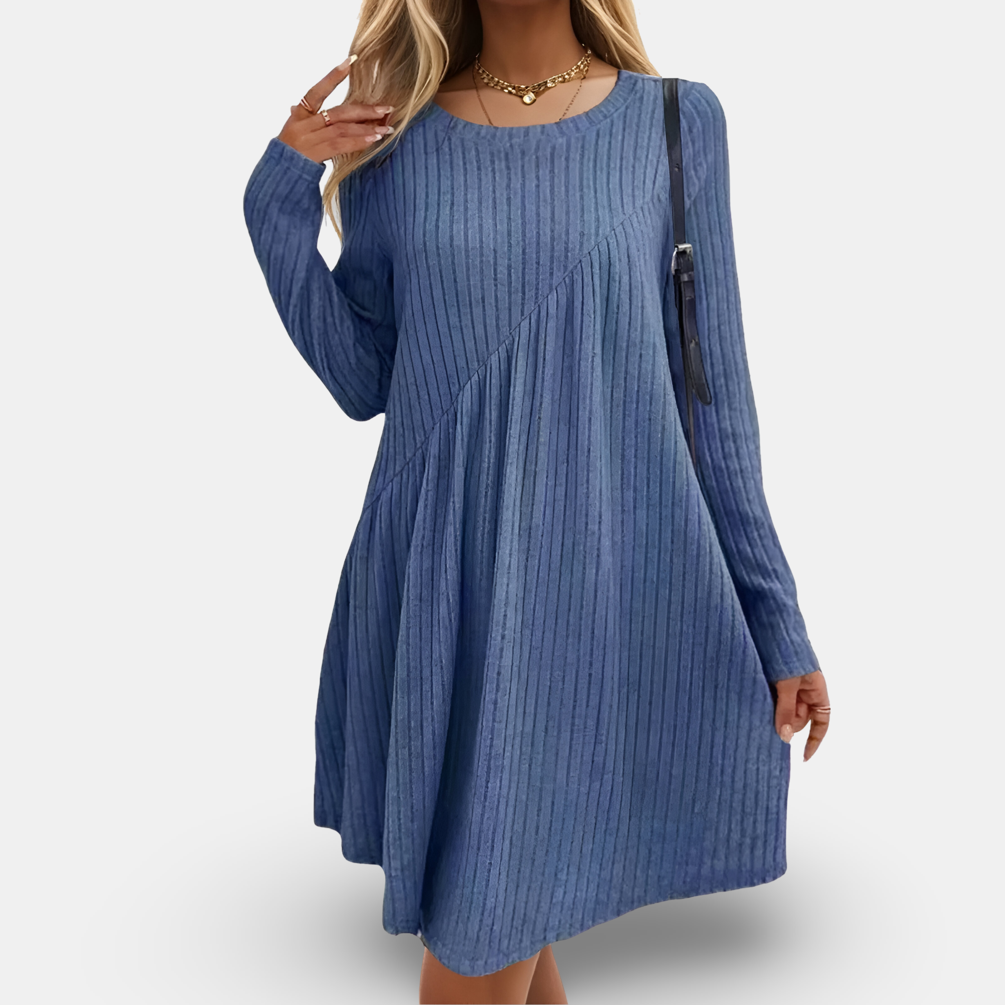 Clarita | Soft & Comfortable Dress with Long Sleeves