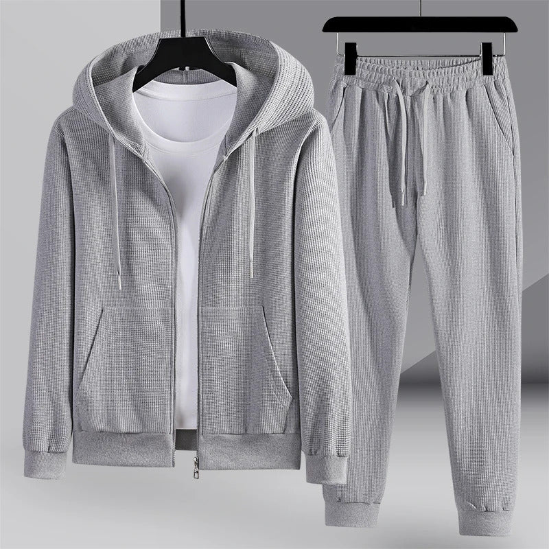 Sergio™ – Cozy Waffle Knit Lounge Set for Men