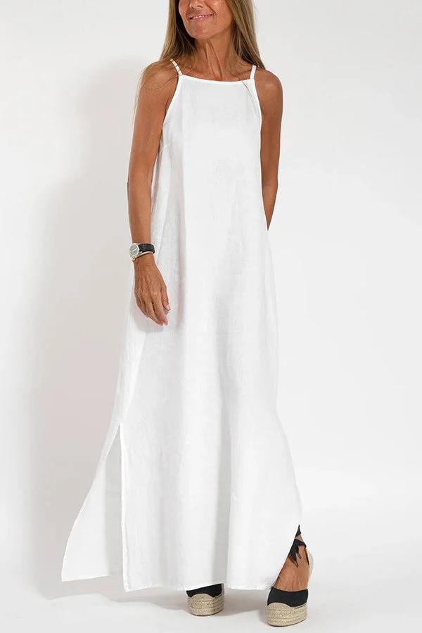 ALWINE I HALTER DRESS