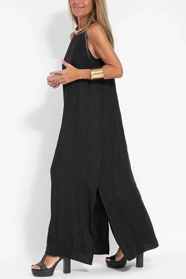 ALWINE I HALTER DRESS