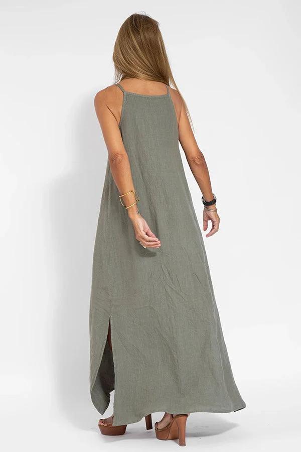ALWINE I HALTER DRESS