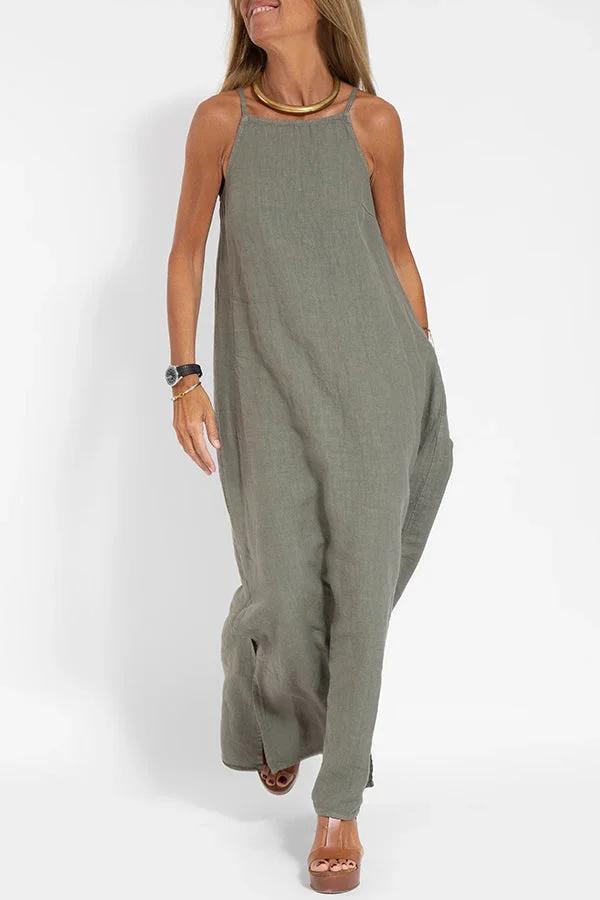 ALWINE I HALTER DRESS