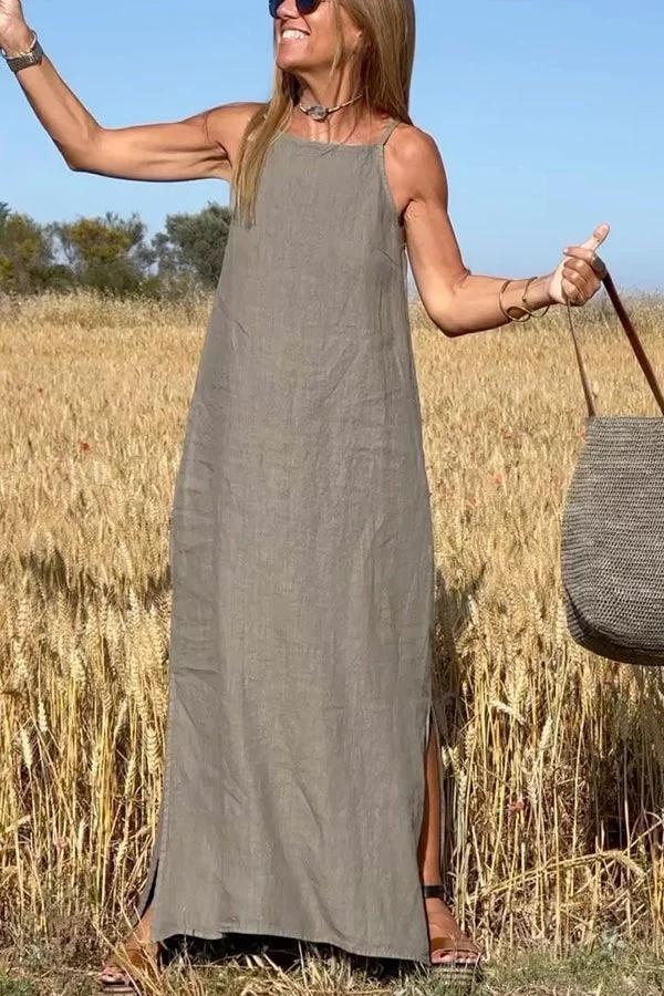 ALWINE I HALTER DRESS