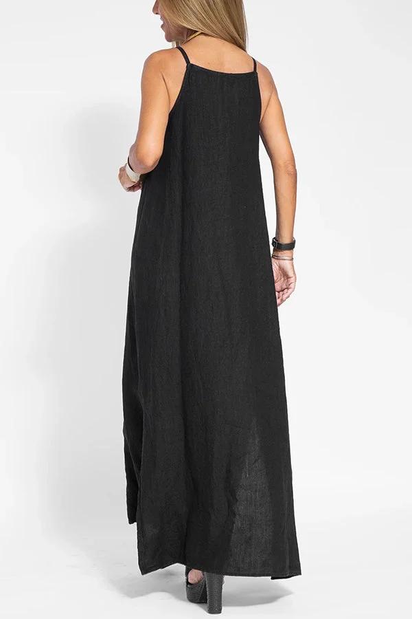 ALWINE I HALTER DRESS