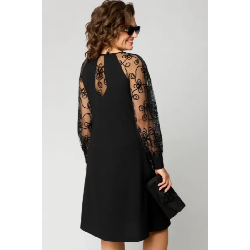 HARALDA I CASUAL LONG-SLEEVED DRESS