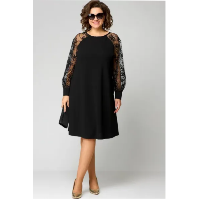 HARALDA I CASUAL LONG-SLEEVED DRESS